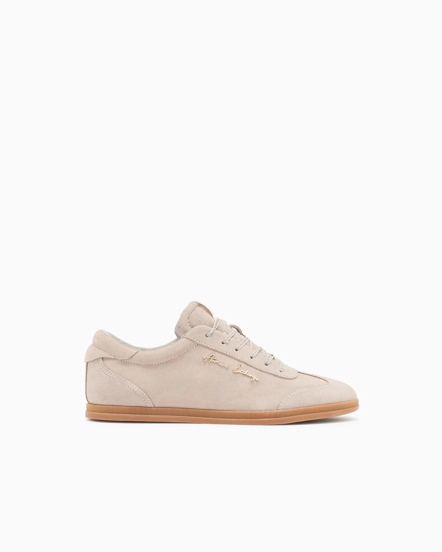 ARMANI XW002797 AF17465 LEDER SNEAKER BEIGE U6223
