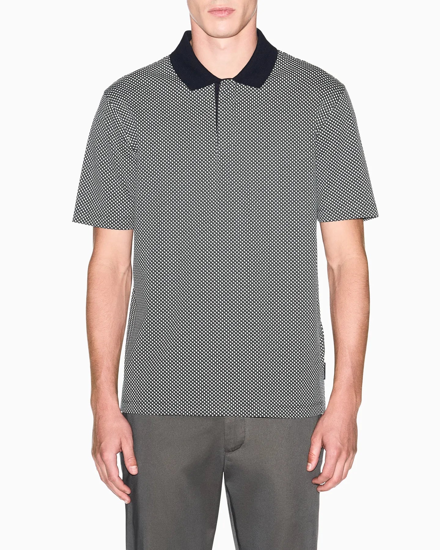 ARMANI XM000736 AF10819 POLO SHIRT KHAKI F8236