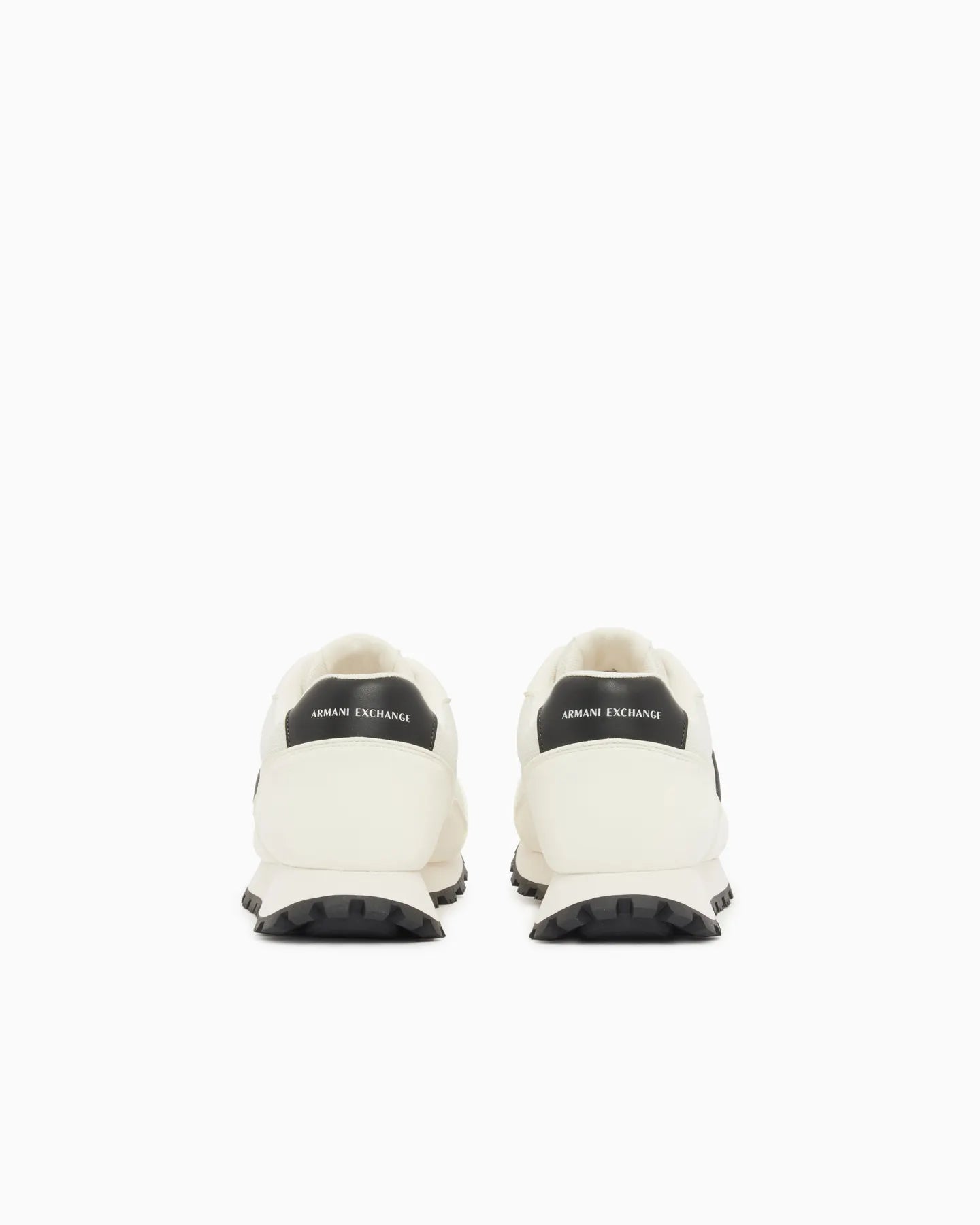 ARMANI XM001960 AF19388 LEDER SNEAKER OFF WHITE