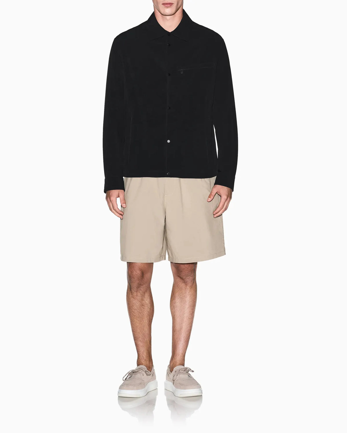 ARMANI XM002818 AF22572 OVERSHIRT BLACK UC001