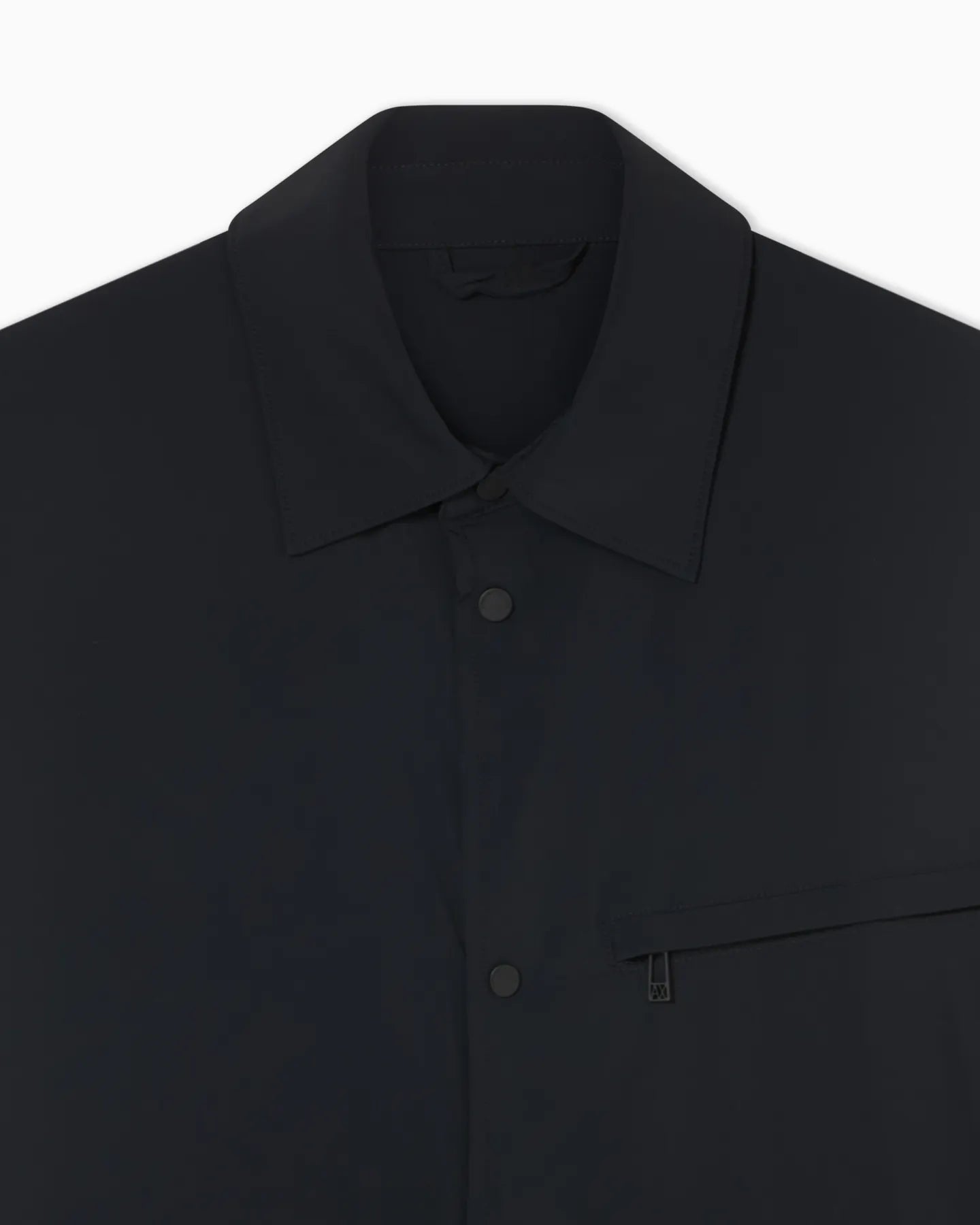 ARMANI XM002818 AF22572 OVERSHIRT BLACK UC001