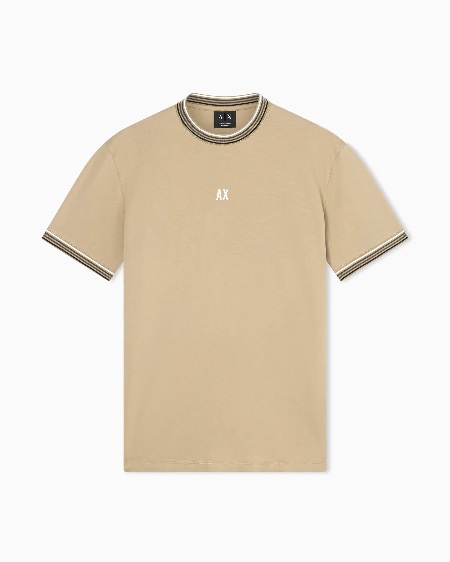 ARMANI XM002451 AF10356 HERREN T-SHIRT KHAKI U6229