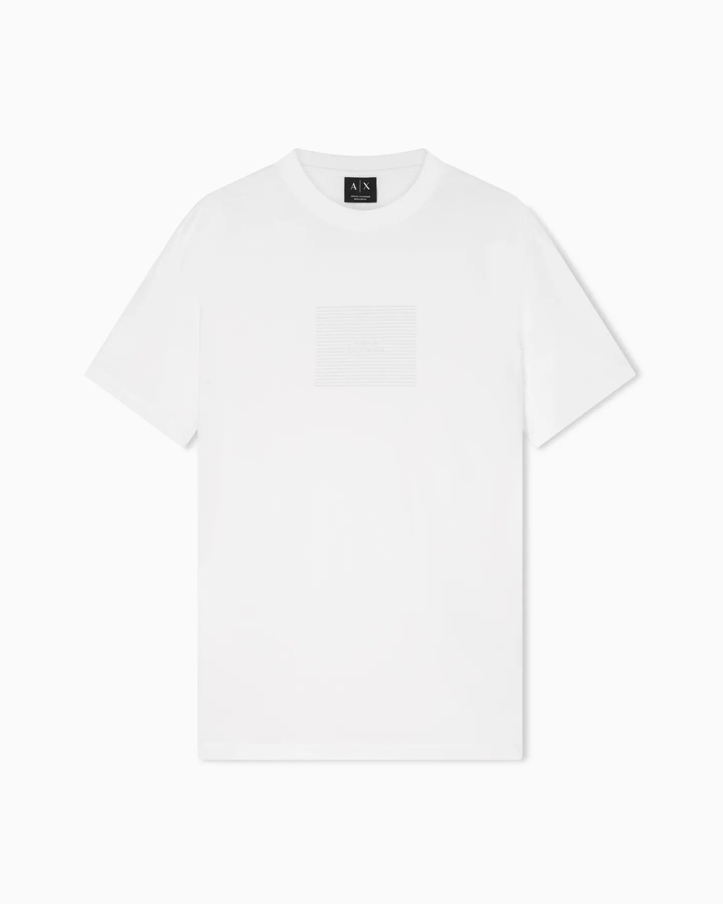 ARMANI XM002456 AF10356 HERREN LOGO T-SHIRT U0009 OFF WHITE