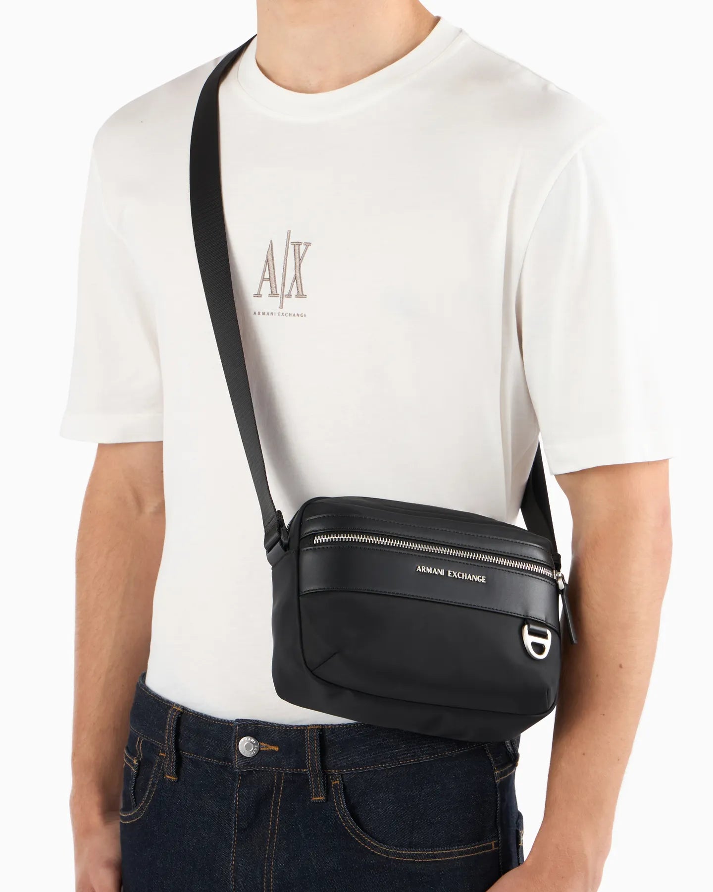 ARMANI XM002535 AF22538 Umhängetasche Polyester black