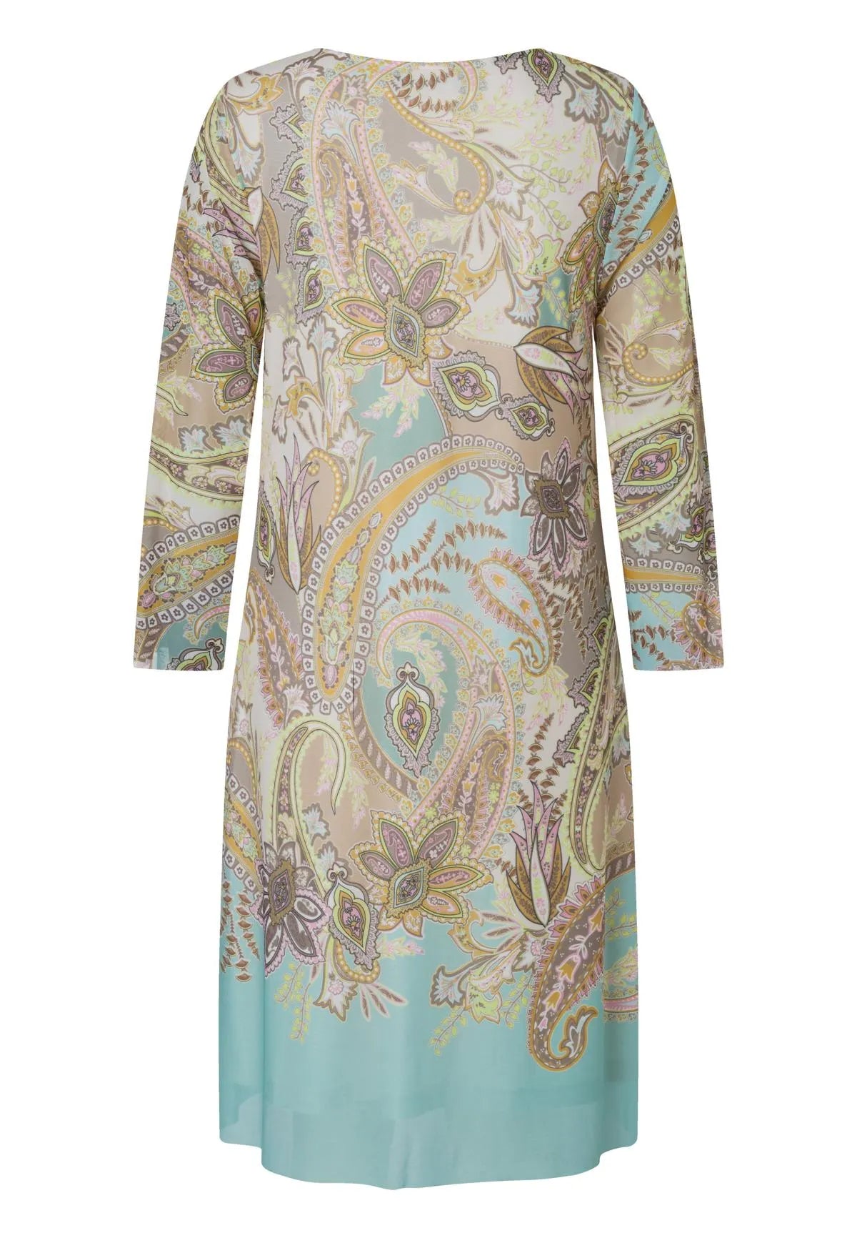 ANA ALCAZAR  041846-3819 TUNIKAKLIED PAISLEYPRINT BEIGE / TÜRKIS