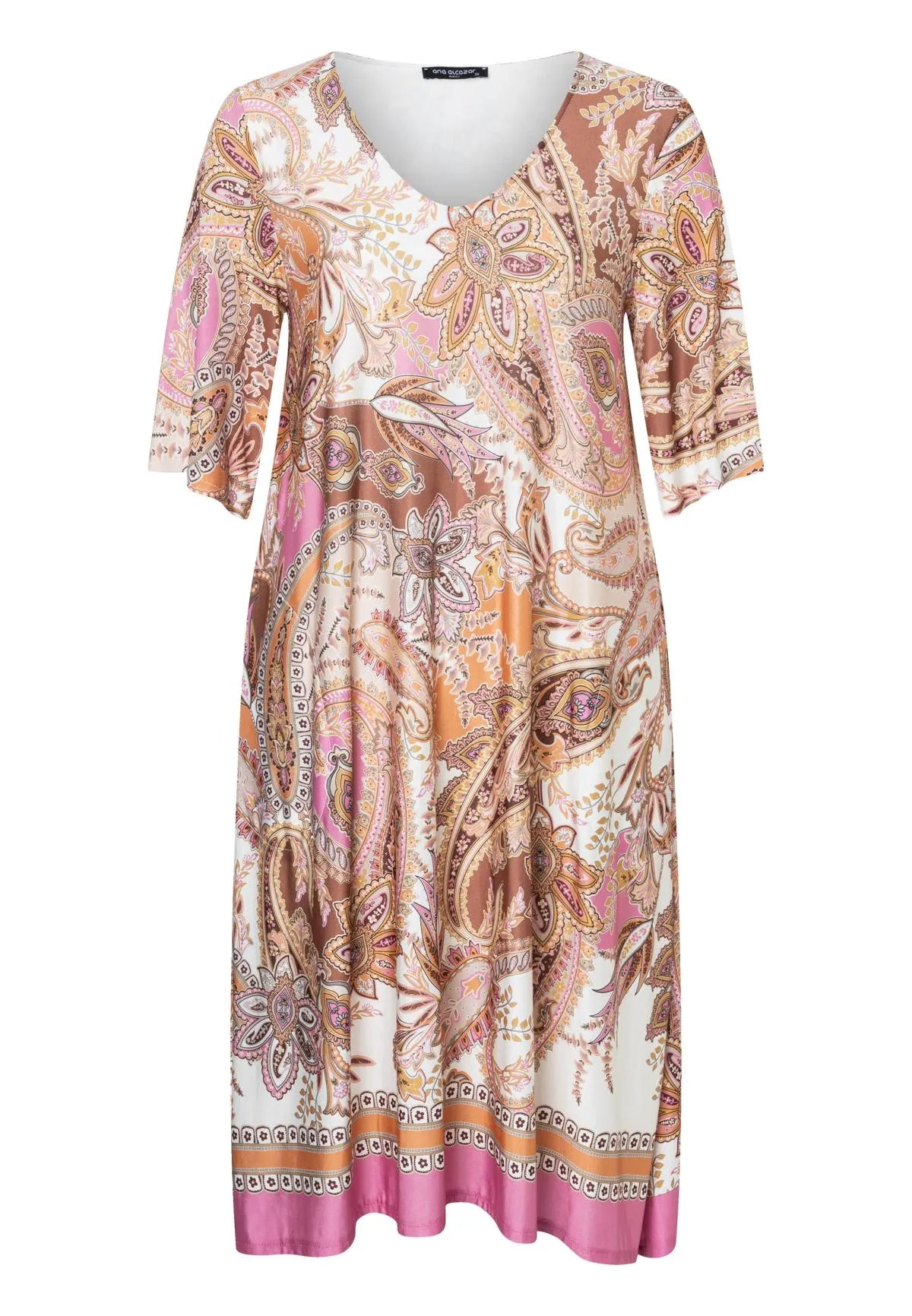 ANA ALCAZAR 041883-3827 KLEID PAISLEY-MUSTER