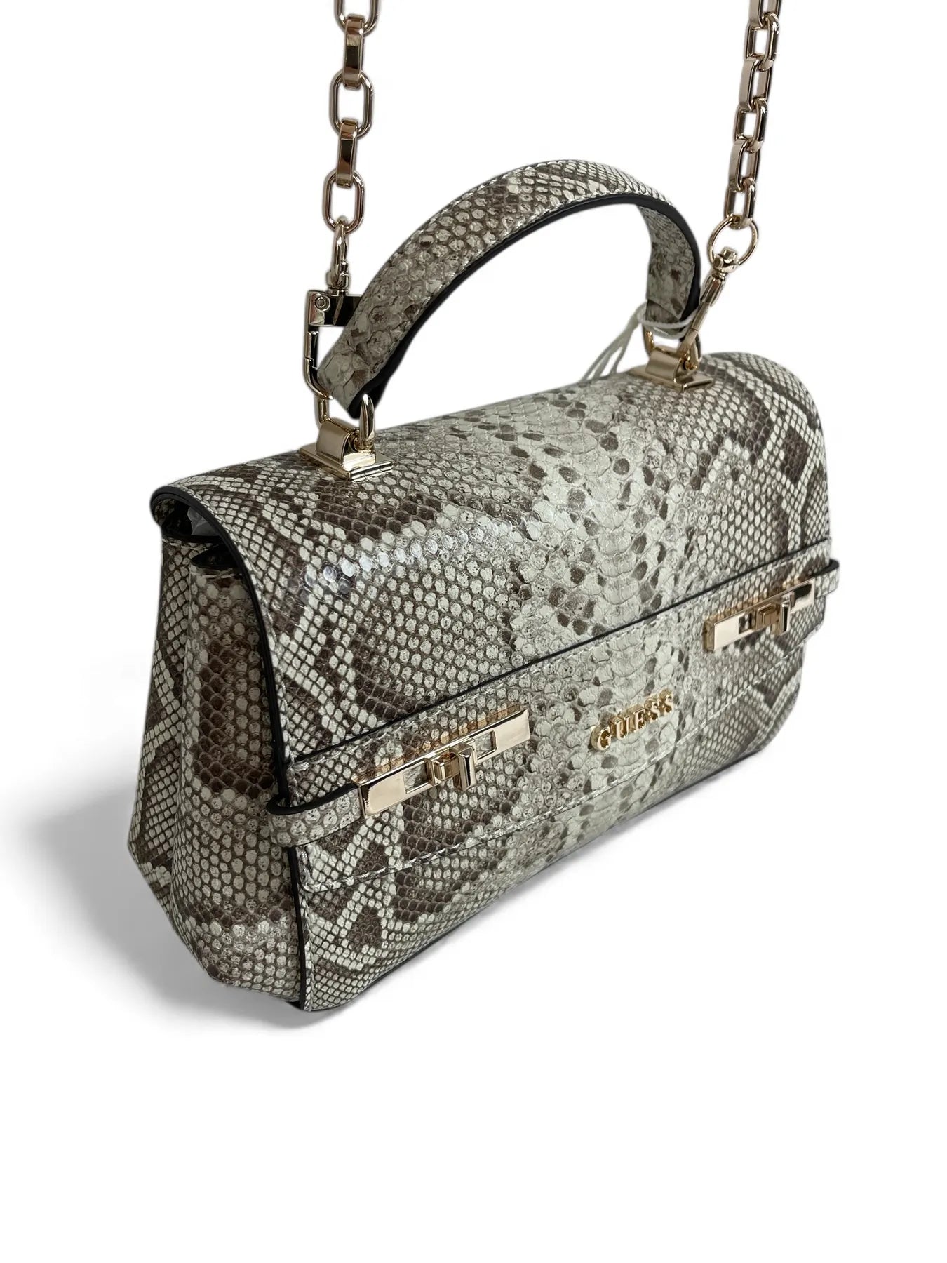 GUESS  HWKG99 33200 KLEINE TASCHE  REPTIL NATURAL