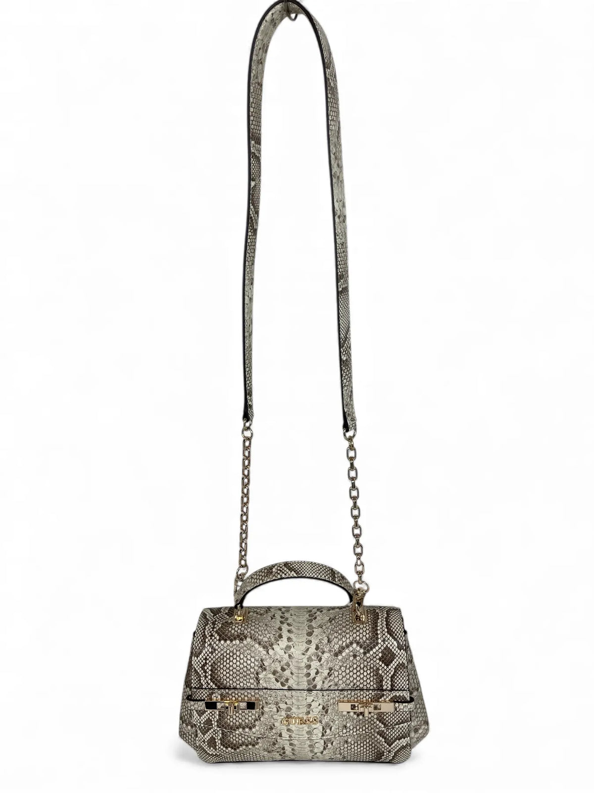 GUESS  HWKG99 33200 KLEINE TASCHE  REPTIL NATURAL