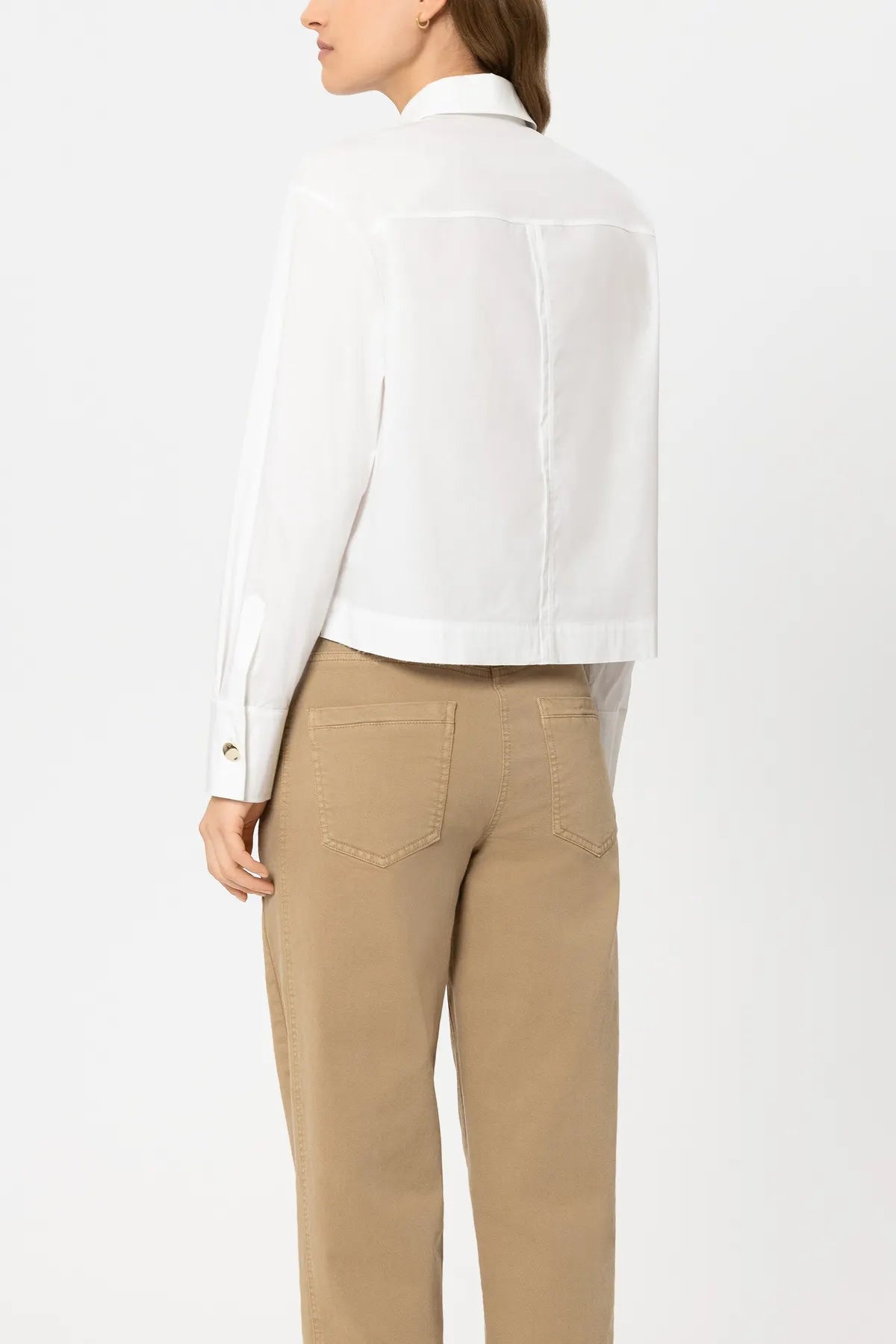 LUISA CERANO 
                
                                            238650/3810-0 Hemdbluse stretch weiß