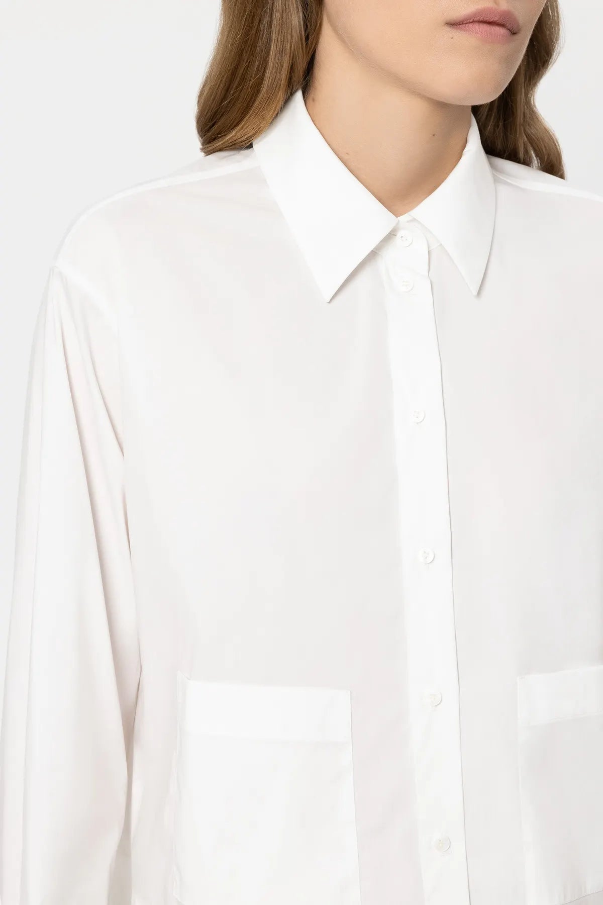 LUISA CERANO 
                
                                            238650/3810-0 Hemdbluse stretch weiß