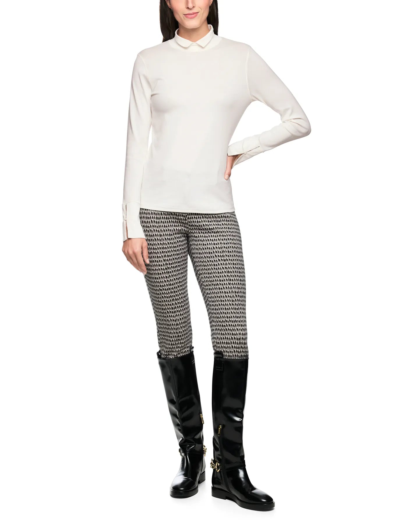 MARC CAIN 
                
                                            ZC 48.05 J14 Longsleeve T-Shirt off-white  110