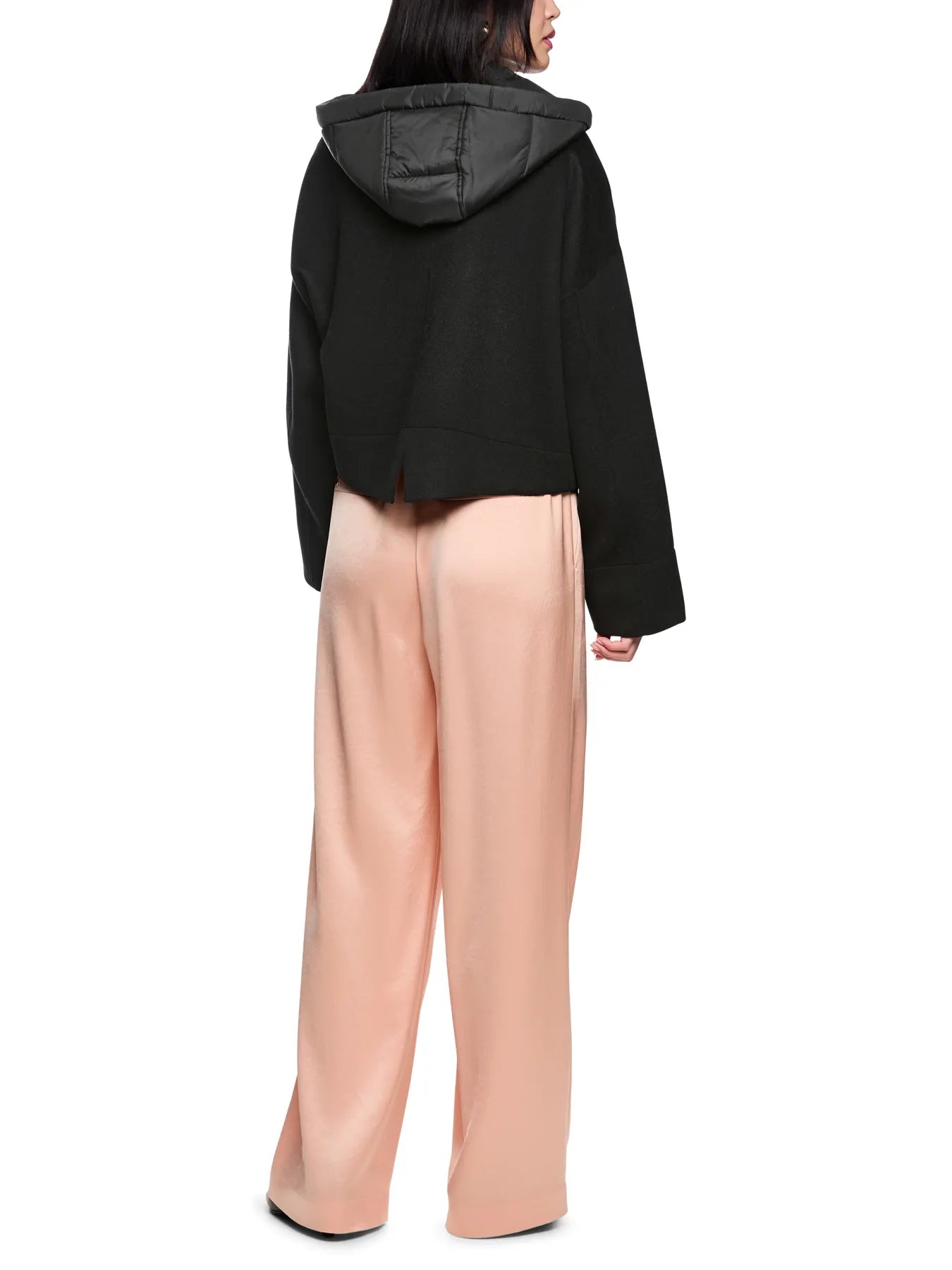 MARC CAIN 
                
                                            AC 12.02 W33 Wolljacke mit Kapuze Black