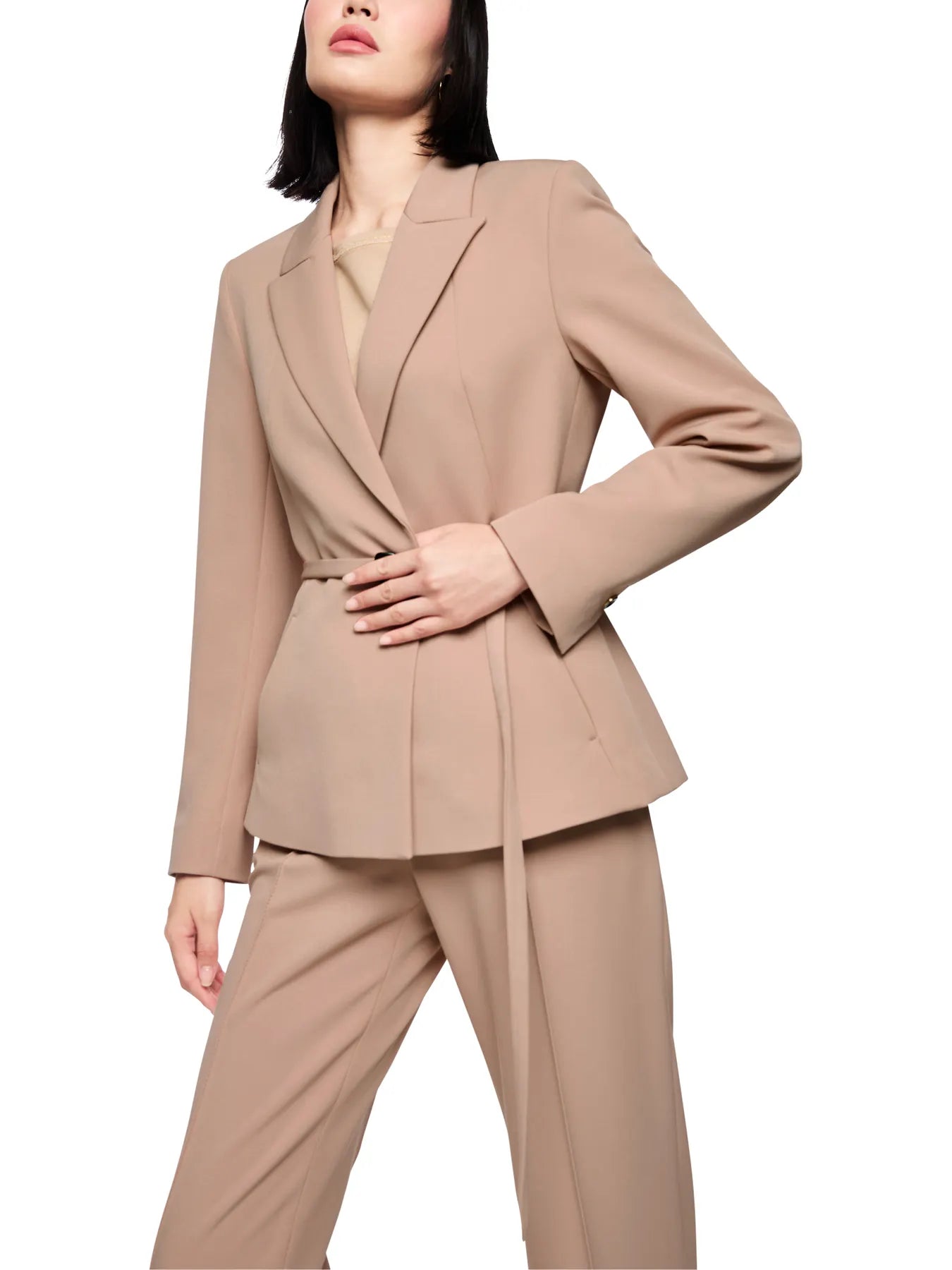 MARC CAIN  AC 34.09 W77 Sakko Beige warm taupe new