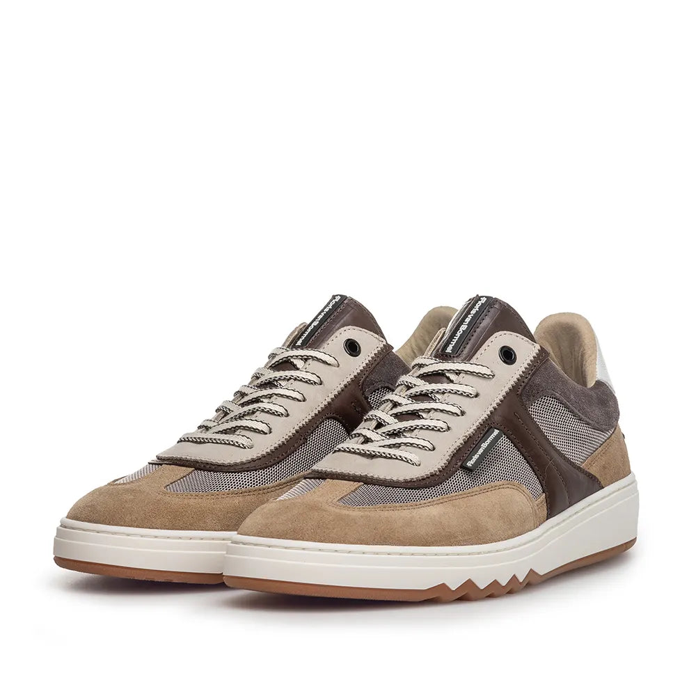 VAN BOMMEL  SFM-10216-22-02  HERREN SPORT SNEAKER FLORIS SPORT LIGHT BROWN SUEDE