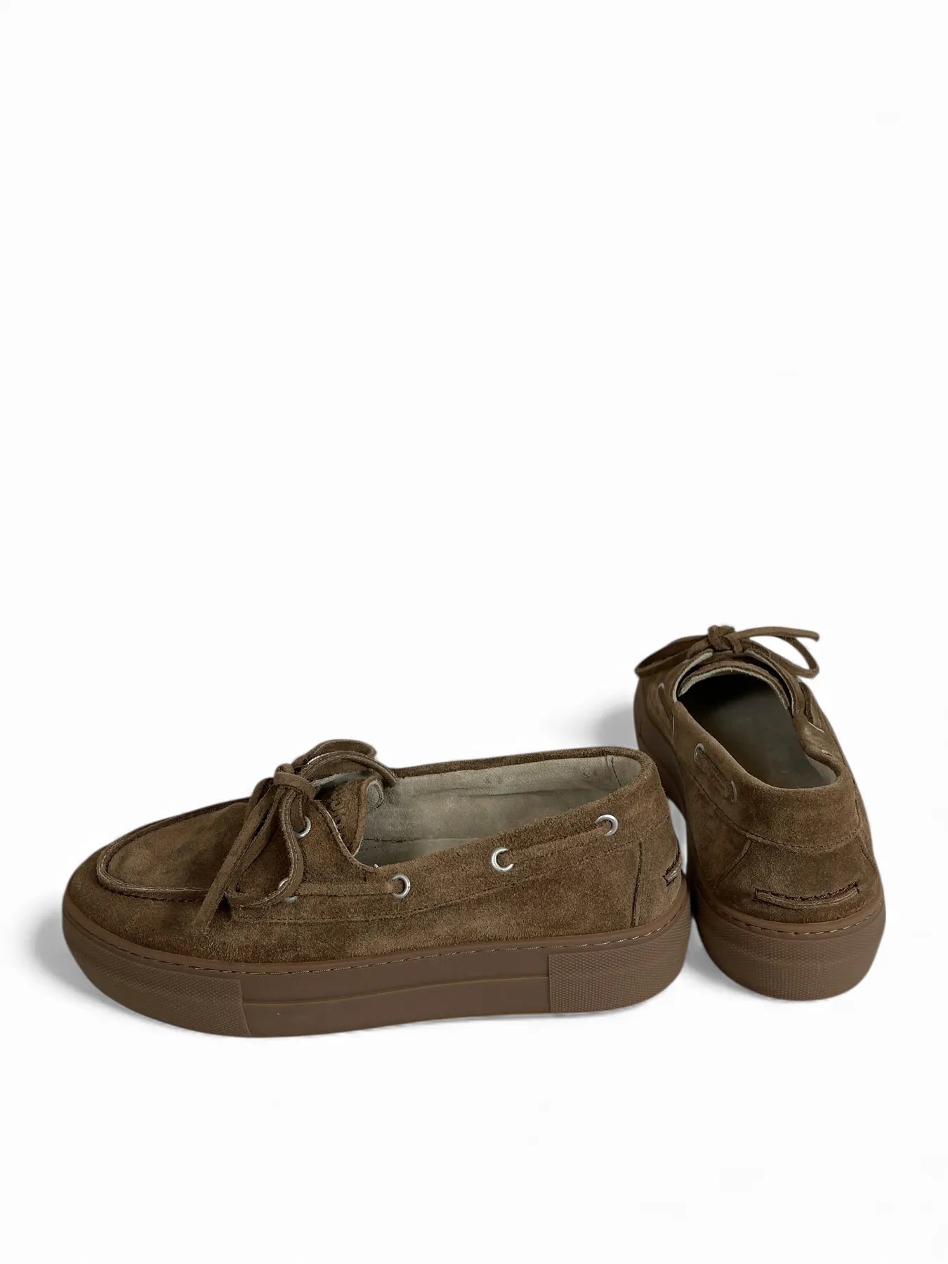 COPENHAGEN CPH177 SUEDE LOAFER IM BOOTSSTIL MOCCA BRAUN