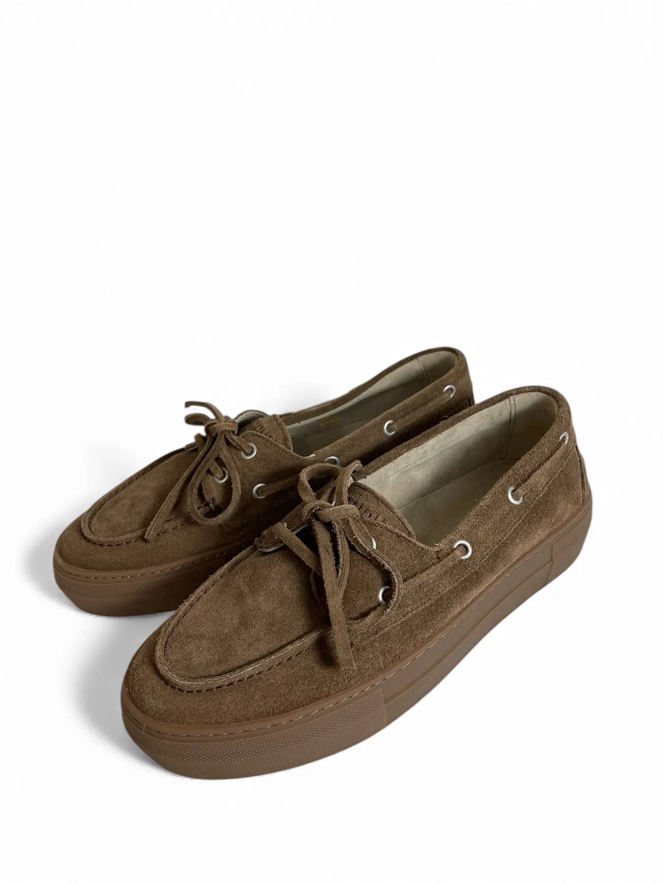 COPENHAGEN CPH177 SUEDE LOAFER IM BOOTSSTIL MOCCA BRAUN