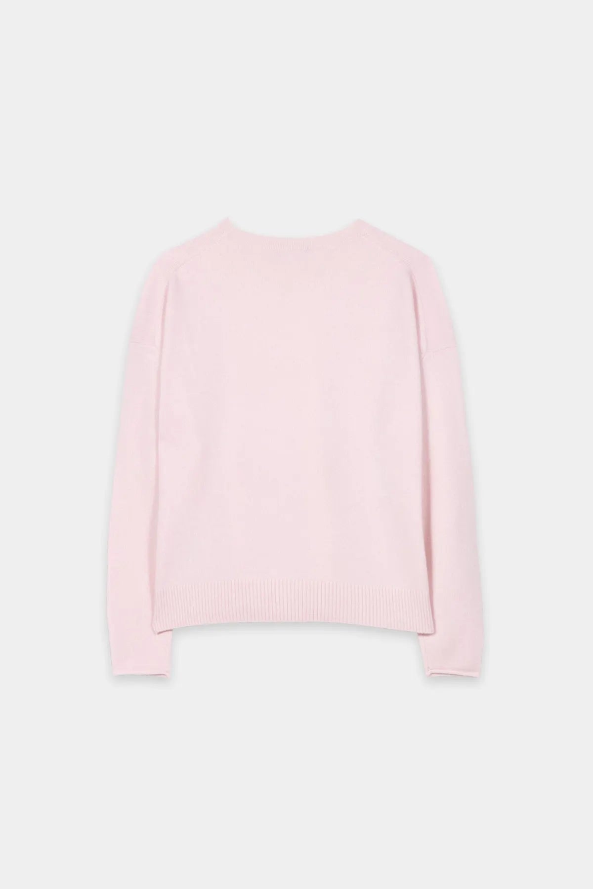 LUISA CERANO Pullover aus Kaschmir-Mix Rosa
