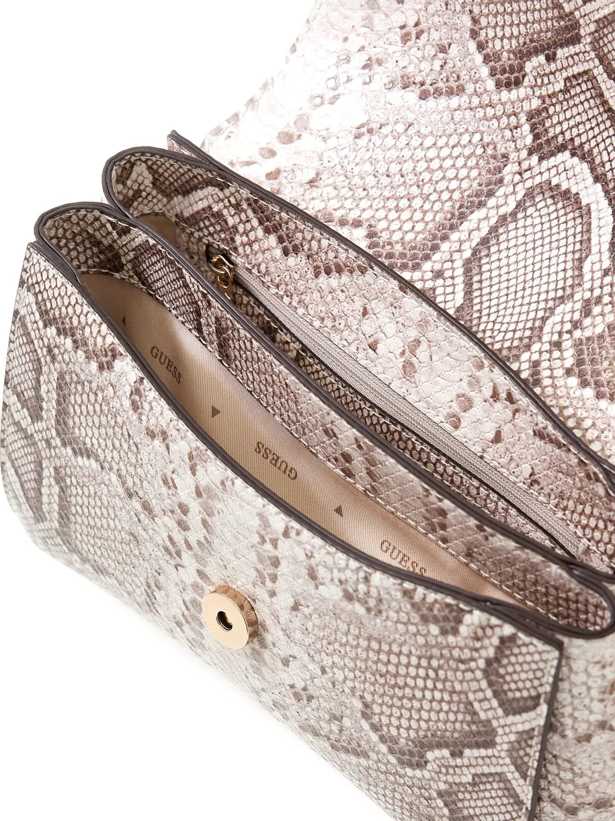 GUESS  HWKG99 33200 KLEINE TASCHE  REPTIL NATURAL