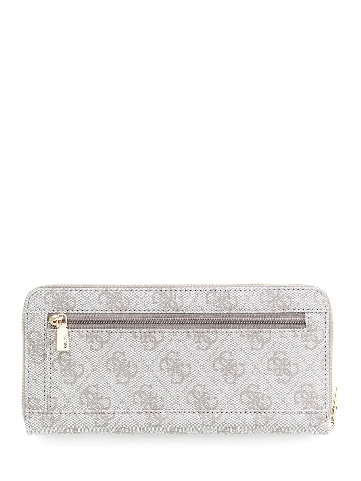 GUESS SWSG74 59146  DAMEN GELDBÖRSE DARK TAUPE LOGO