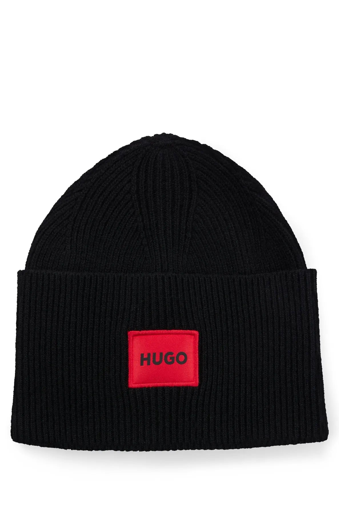 HUGO 50496011 Xaff 6 HERREN MÜTZE BEANIE BLACK