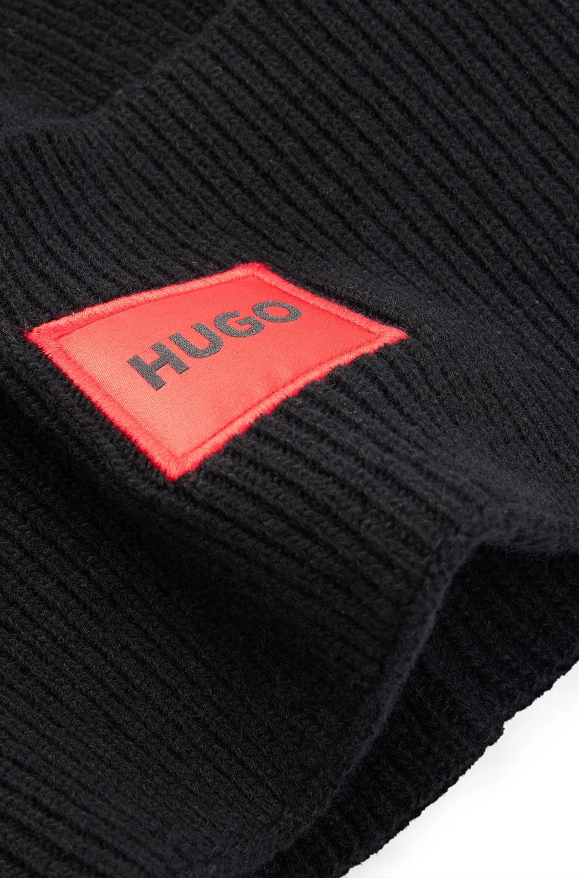HUGO 50496011 Xaff 6 HERREN MÜTZE BEANIE BLACK