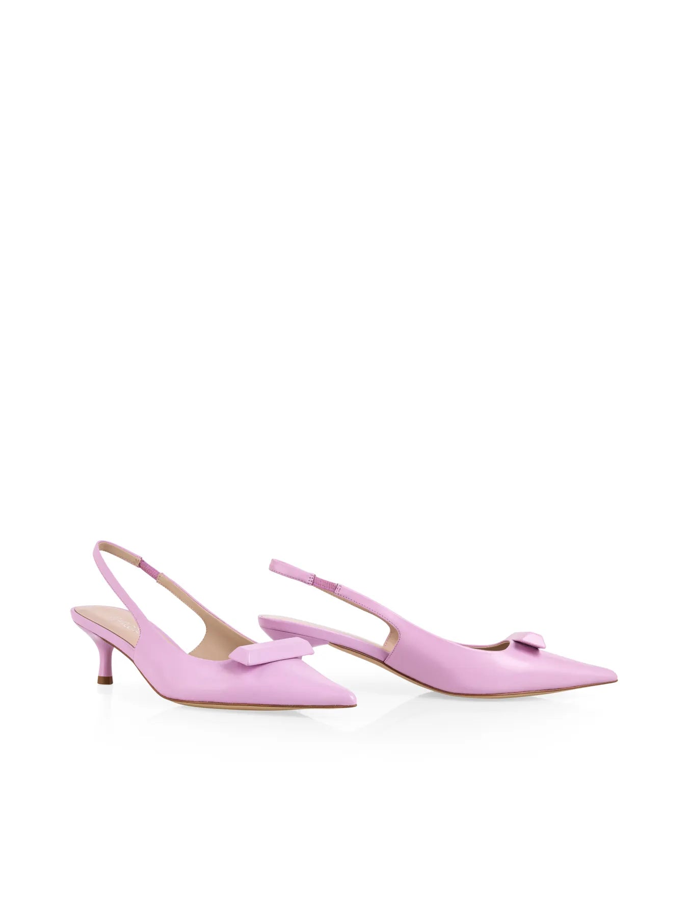 MARC CAIN 
                
                                            AC SD.04 L13 Elegante Sling Pumps aus Leder pink tulle