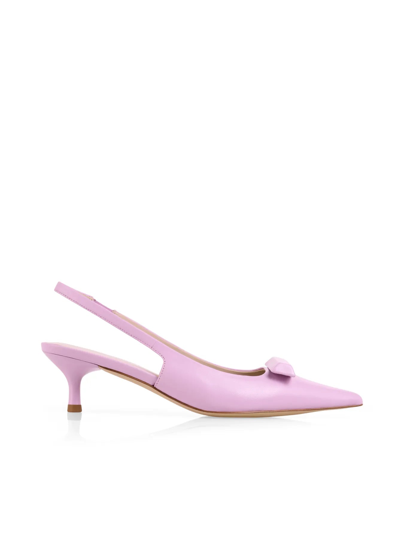 MARC CAIN 
                
                                            AC SD.04 L13 Elegante Sling Pumps aus Leder pink tulle