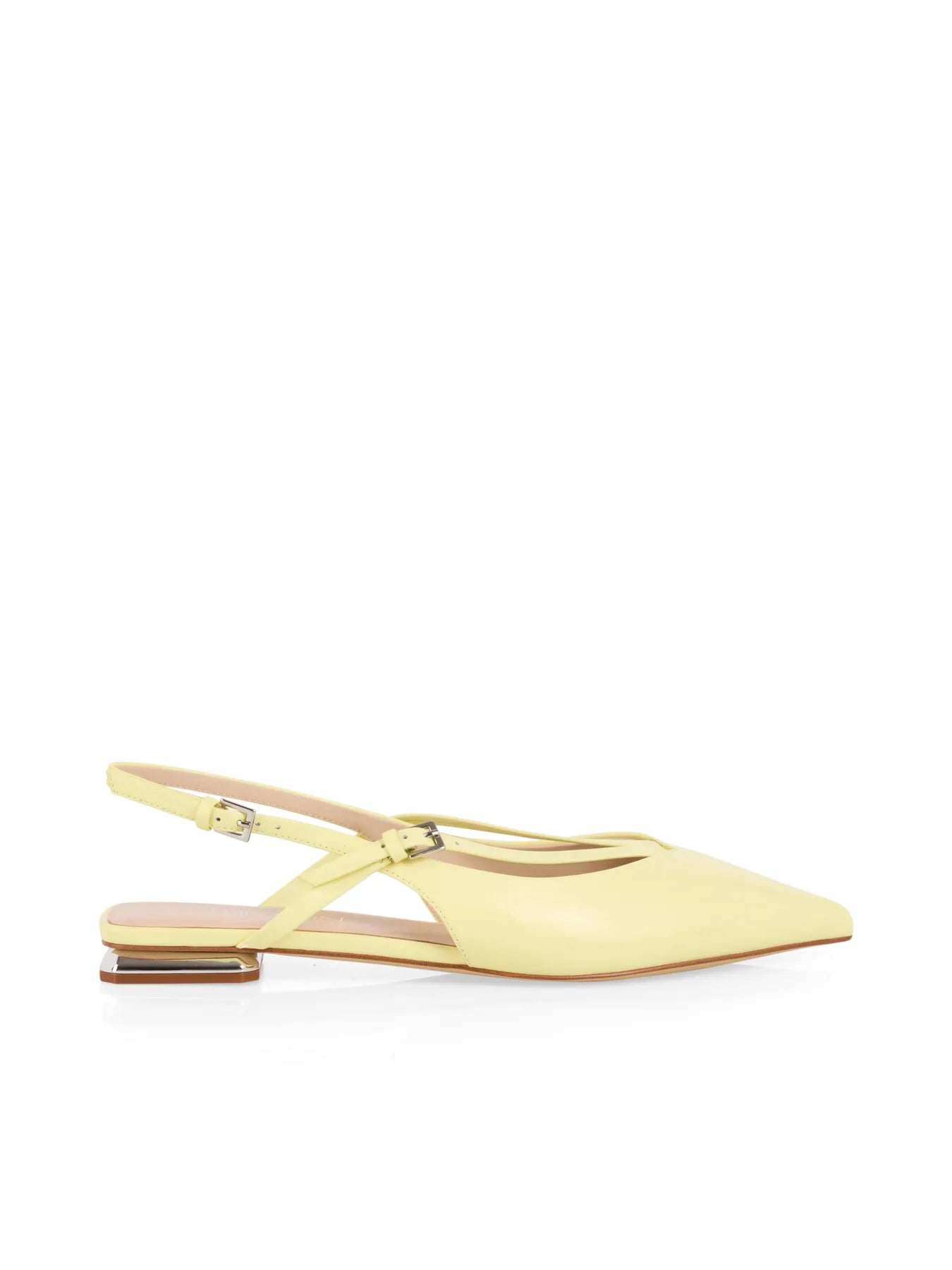 MARC CAIN 
                
                                            AC SF.04 L13 Riemchen-Ballerinas aus Leder deep limonella