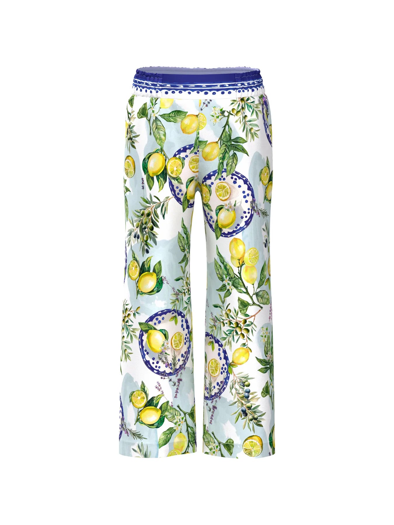 MARC CAIN 
                
                                            AA 81.51 W03  WASHINGTON Hose mit Citronen Print
