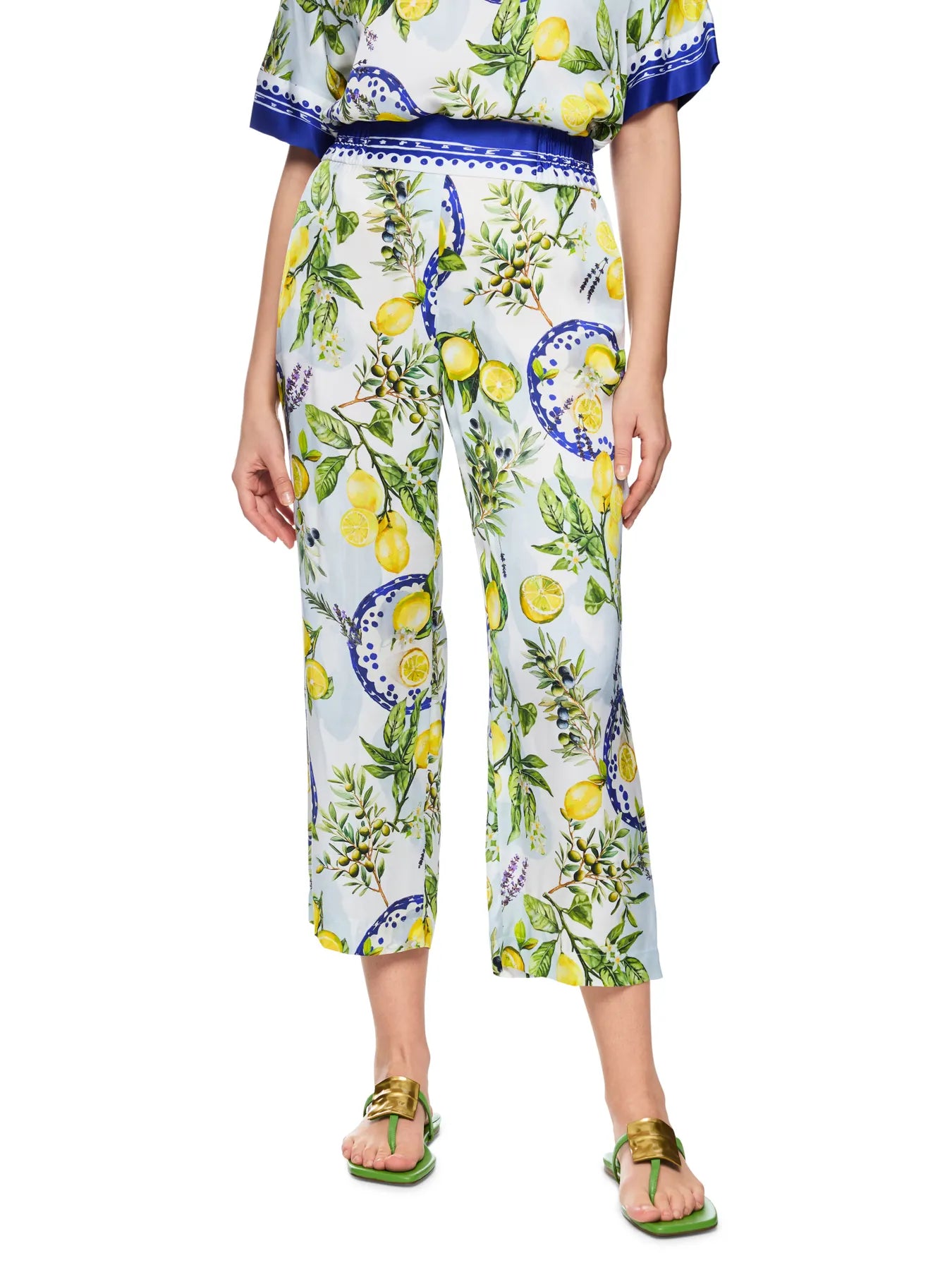 MARC CAIN 
                
                                            AA 81.51 W03  WASHINGTON Hose mit Citronen Print