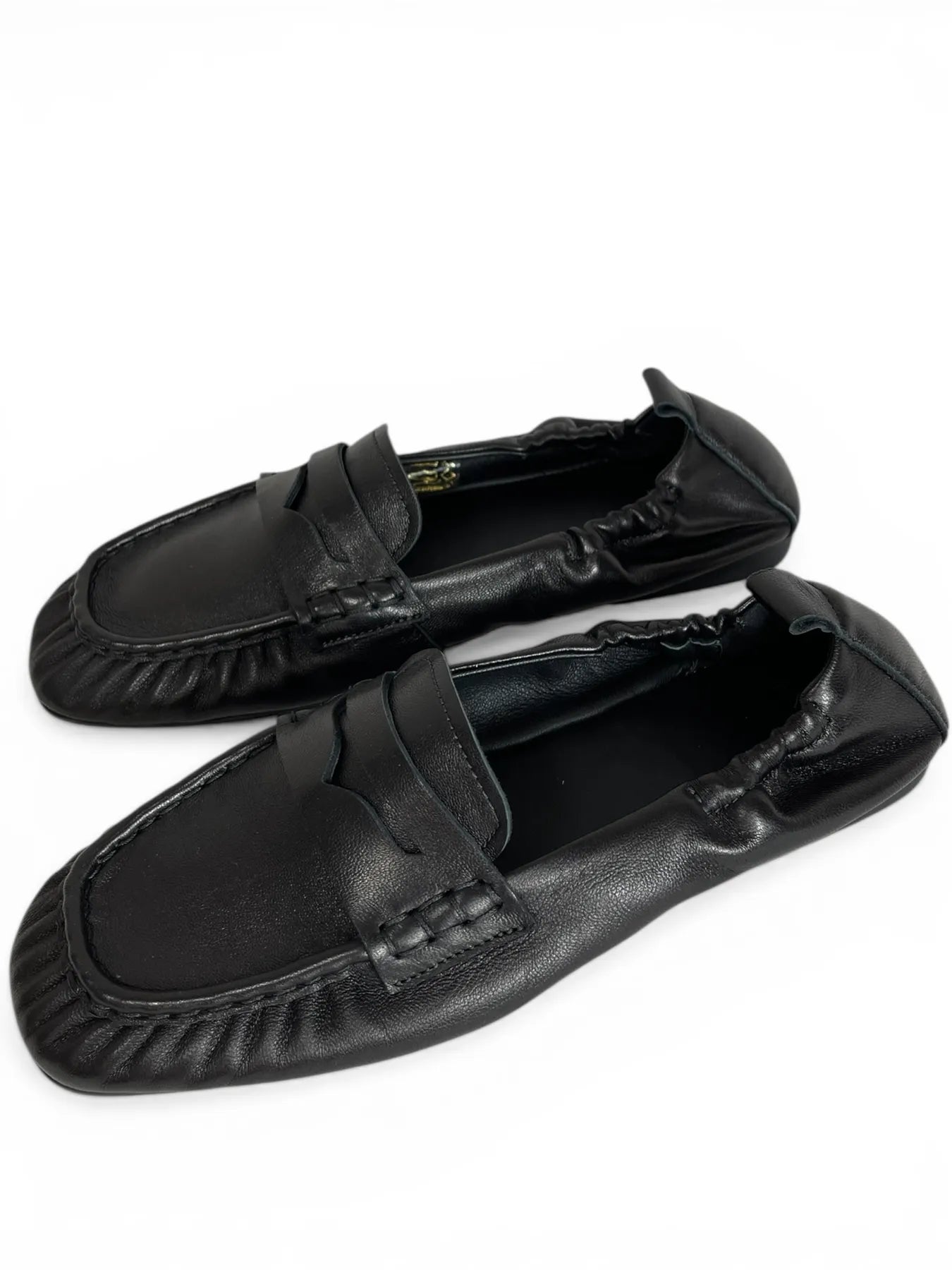 COPENHAGEN CPH885 MOKASSIN LOAFER SLIPPER LEATHER BLACK