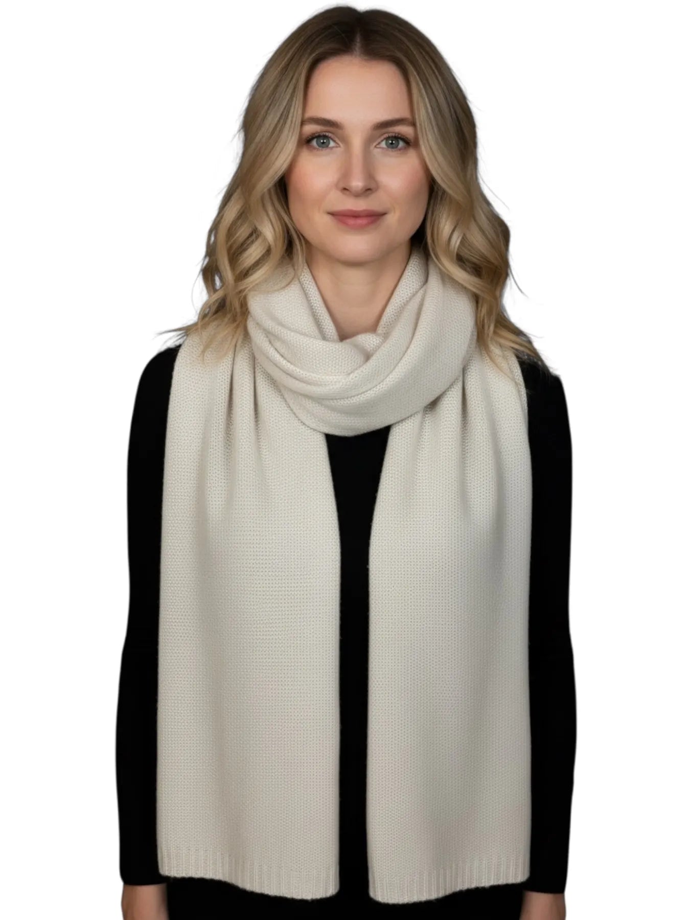 REPEAT 700506  KASCHMIR STRICK SCHAL TUCH NATURAL 1722