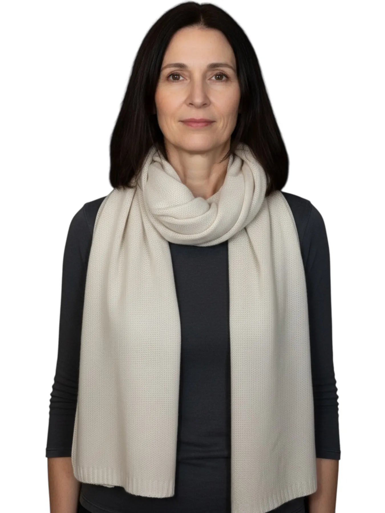 REPEAT 700506  KASCHMIR STRICK SCHAL TUCH NATURAL 1722