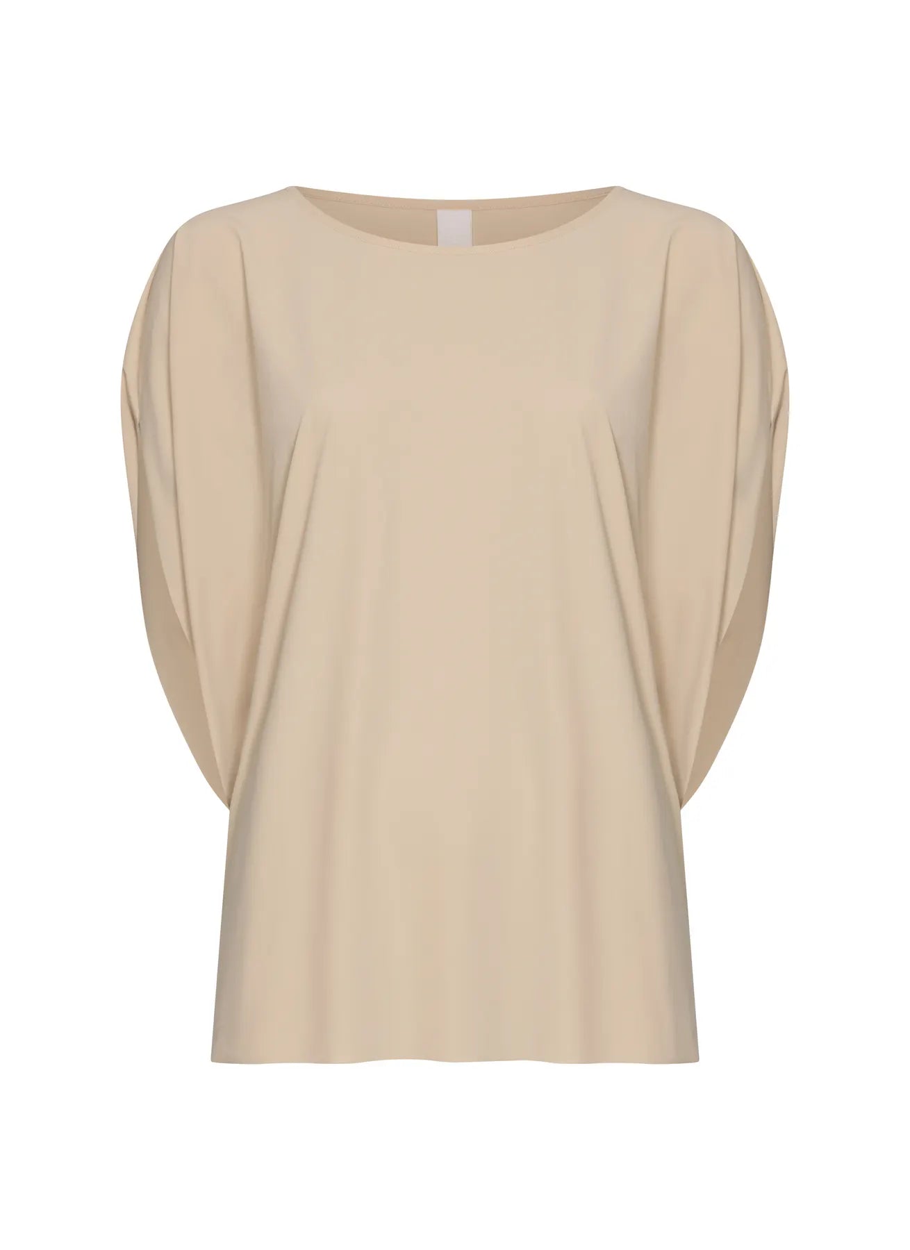 JAPAN TKY PALY BLUSE KNITTERFREI STRETCH WARM SAND
