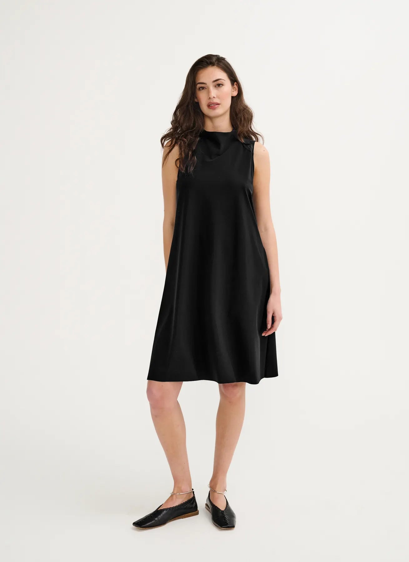 JAPAN TKY AMYA Damen Kleid mit hohem Stretchkomfort 990 DEEP BLACK