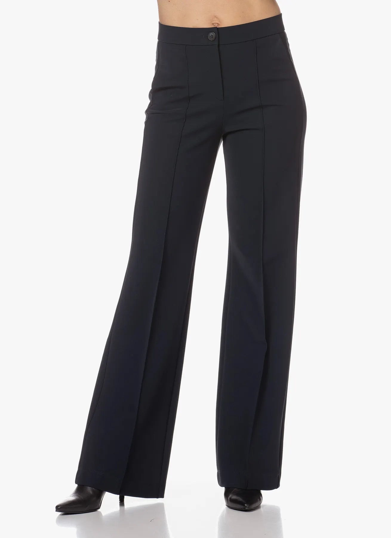 JAPAN TKY GUJO HOSE KNITTERFREI STRETCH BLACK-BLUE 342