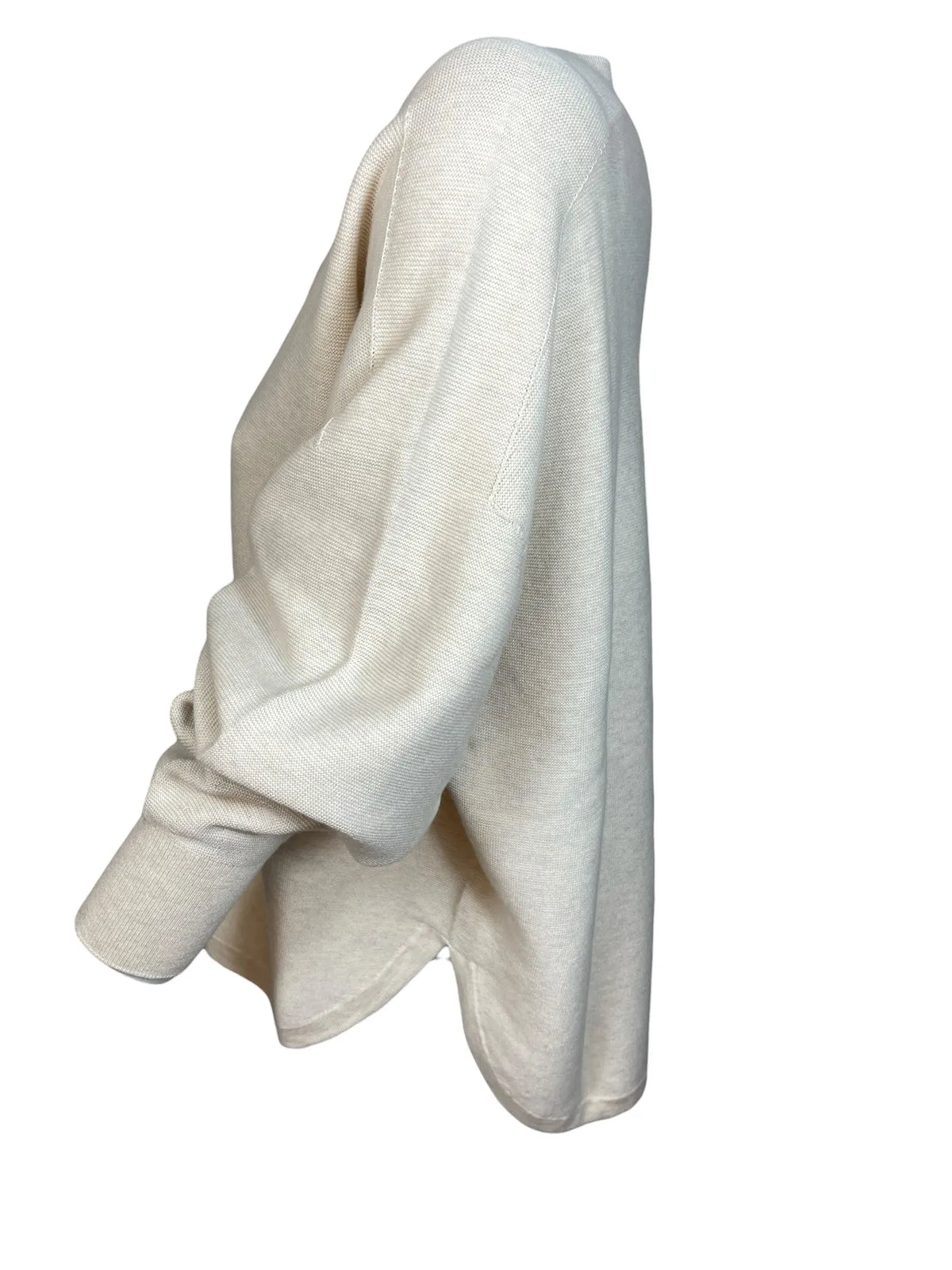 REPEAT 401168 DAMEN PULLOVER KASCHMIR-MIX IVORY 1386