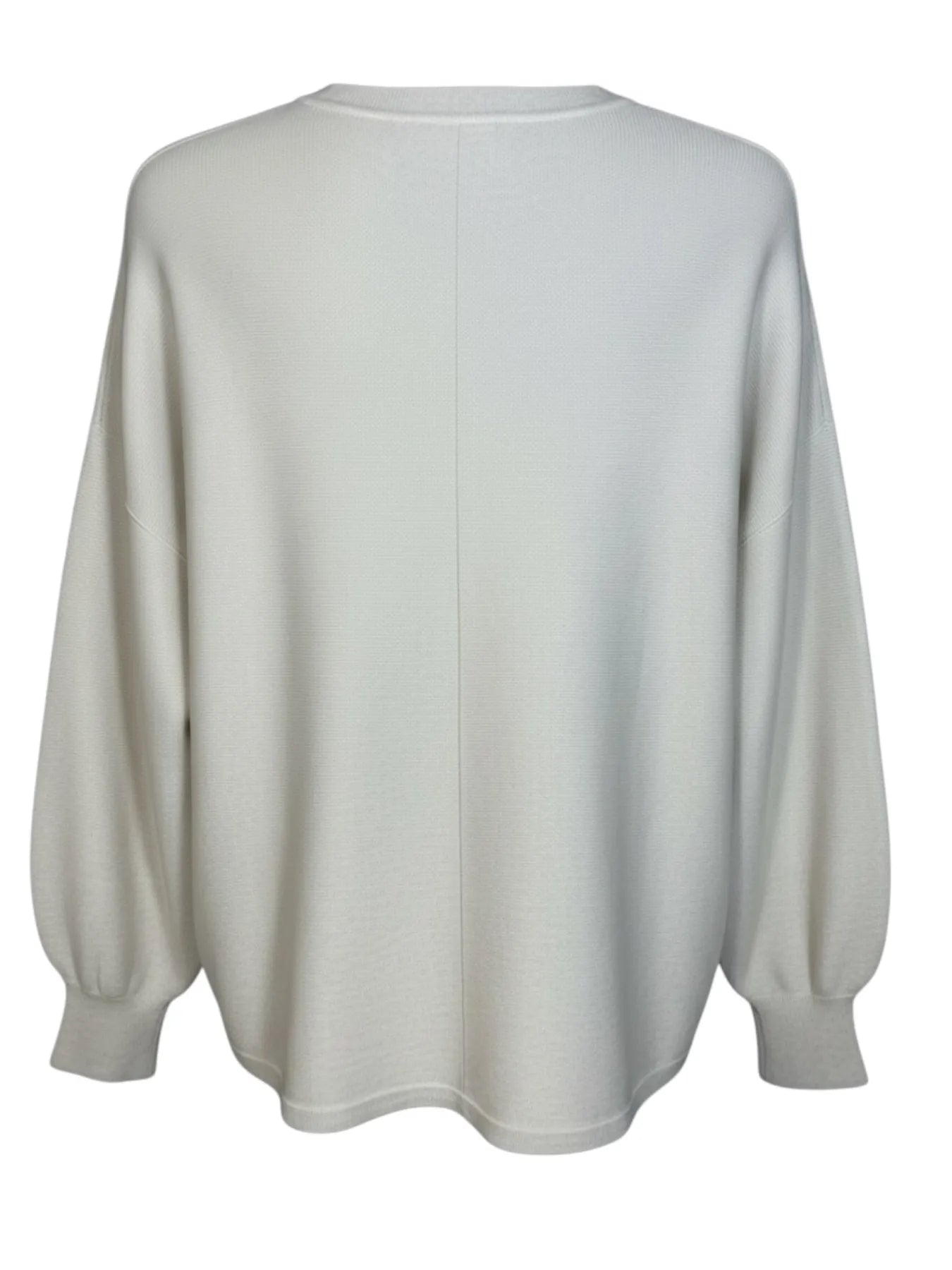 REPEAT 401168 DAMEN PULLOVER KASCHMIR-MIX IVORY 1386