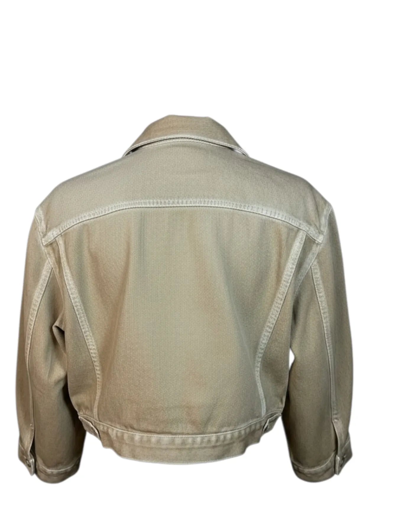 VICOLO DAB5114  KURZE JEANS JACKE STRASS PAILLETTEN BRAUN BRONCE