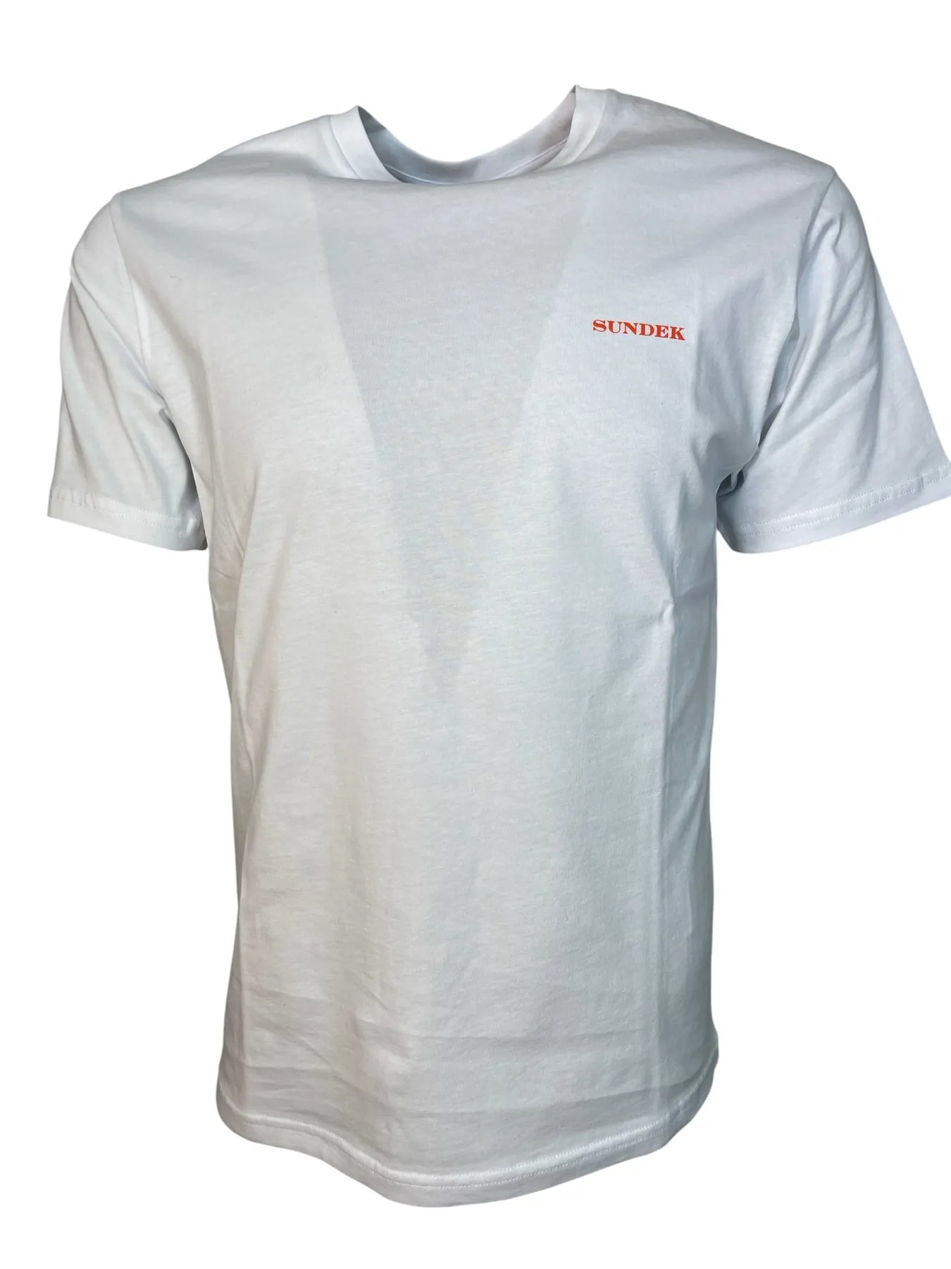 SUNDEK M618TEJ78ID HERREN T-SHIRT HAWAII PRINT RÜCKEN WHITE