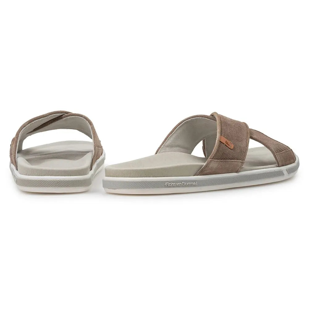 VAN BOMMEL SFM-90013-34-01 De Slipper 01.11 Sandalette Pantolette taupe