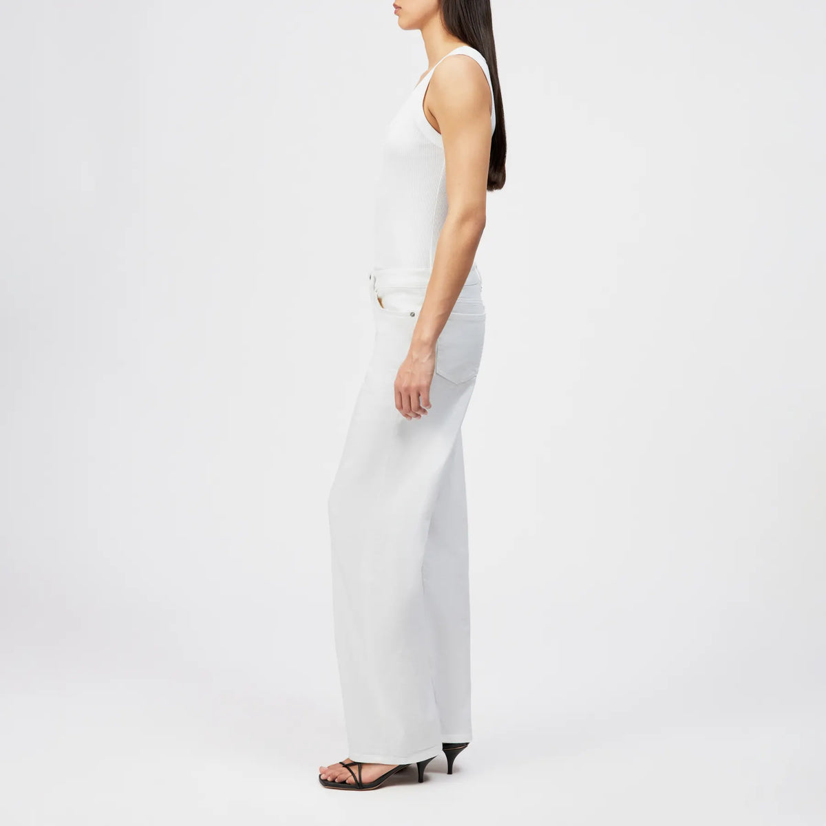 DRYKORN 520026 TAVIRA_2 888 RIPP TOP TANKTOP WEISS