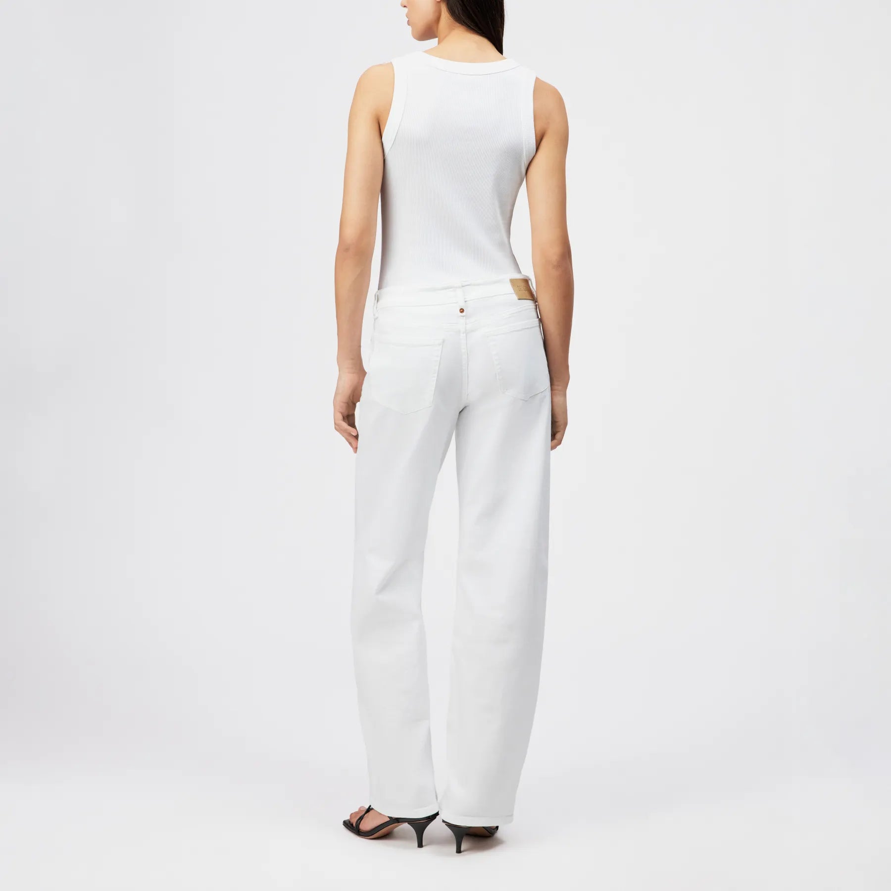 DRYKORN 520026 TAVIRA_2 888 RIPP TOP TANKTOP WEISS