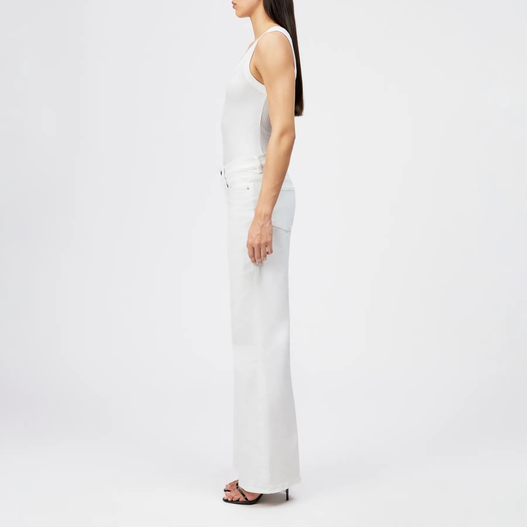 DRYKORN 520026 TAVIRA_2 888 RIPP TOP TANKTOP WEISS