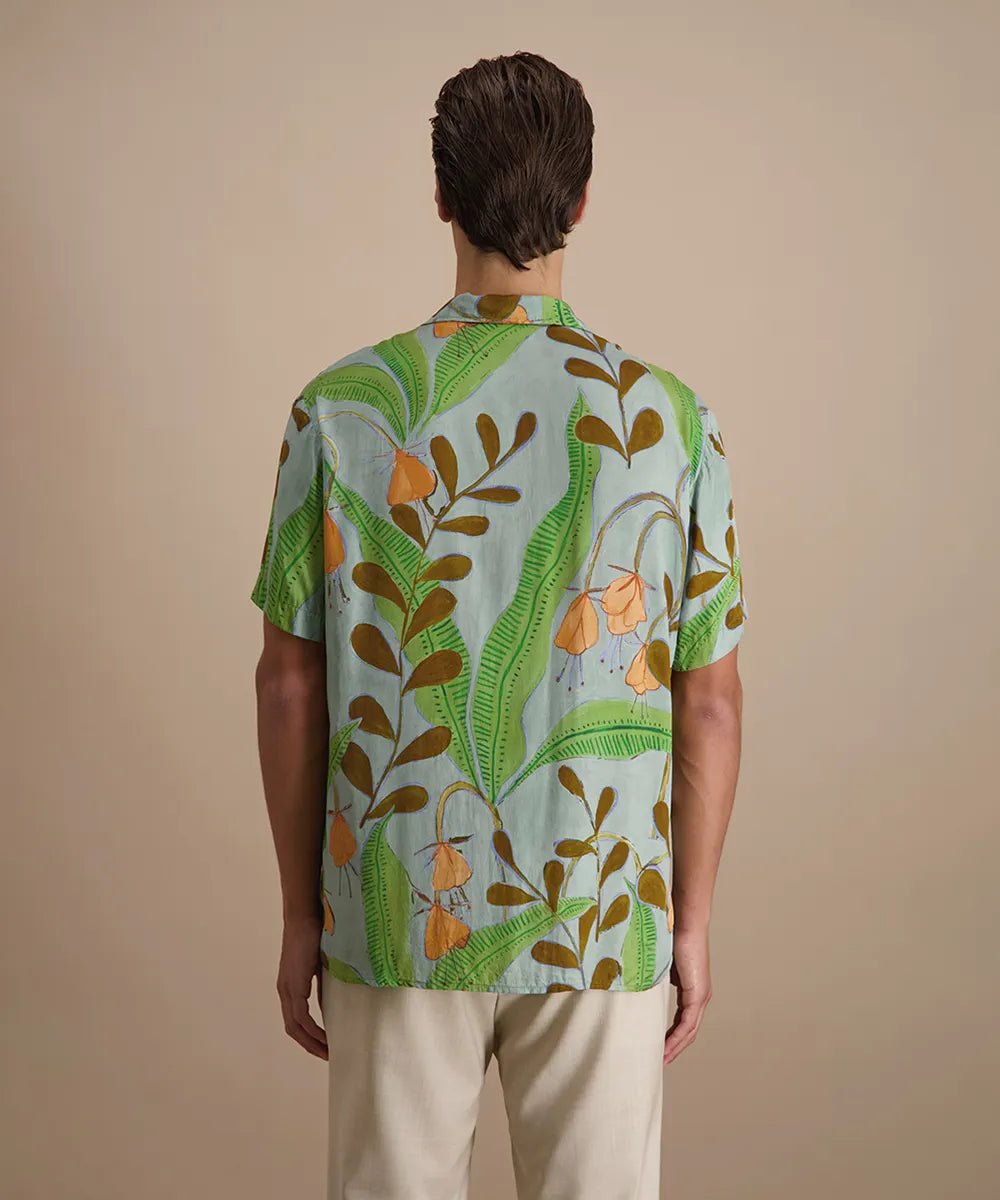 Baldessarini 
                
                                            B3 76002.3921 BLD-Easy Hawaii Hemd lily pad pattern