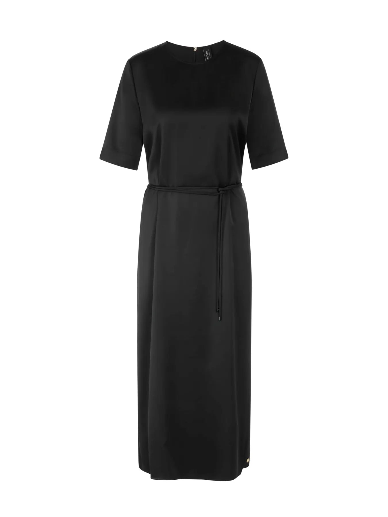MARC CAIN 
                
                                            AC 21.04 W25 Midikleid aus Satin Schwarz