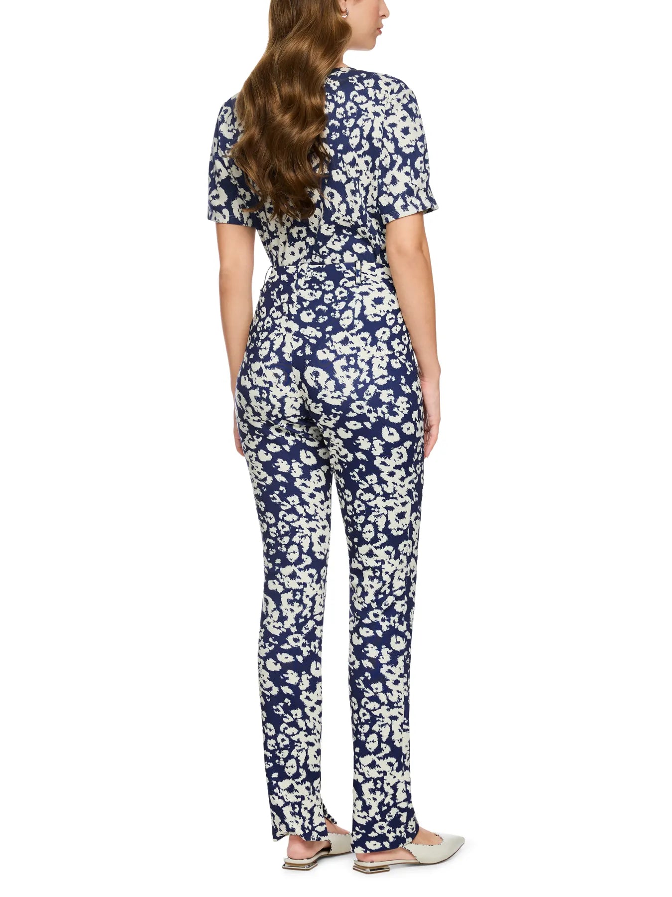 MARC CAIN 
                
                                            BC 81.35 J41 Stoffhose SYDNEY mit Print midnight sail