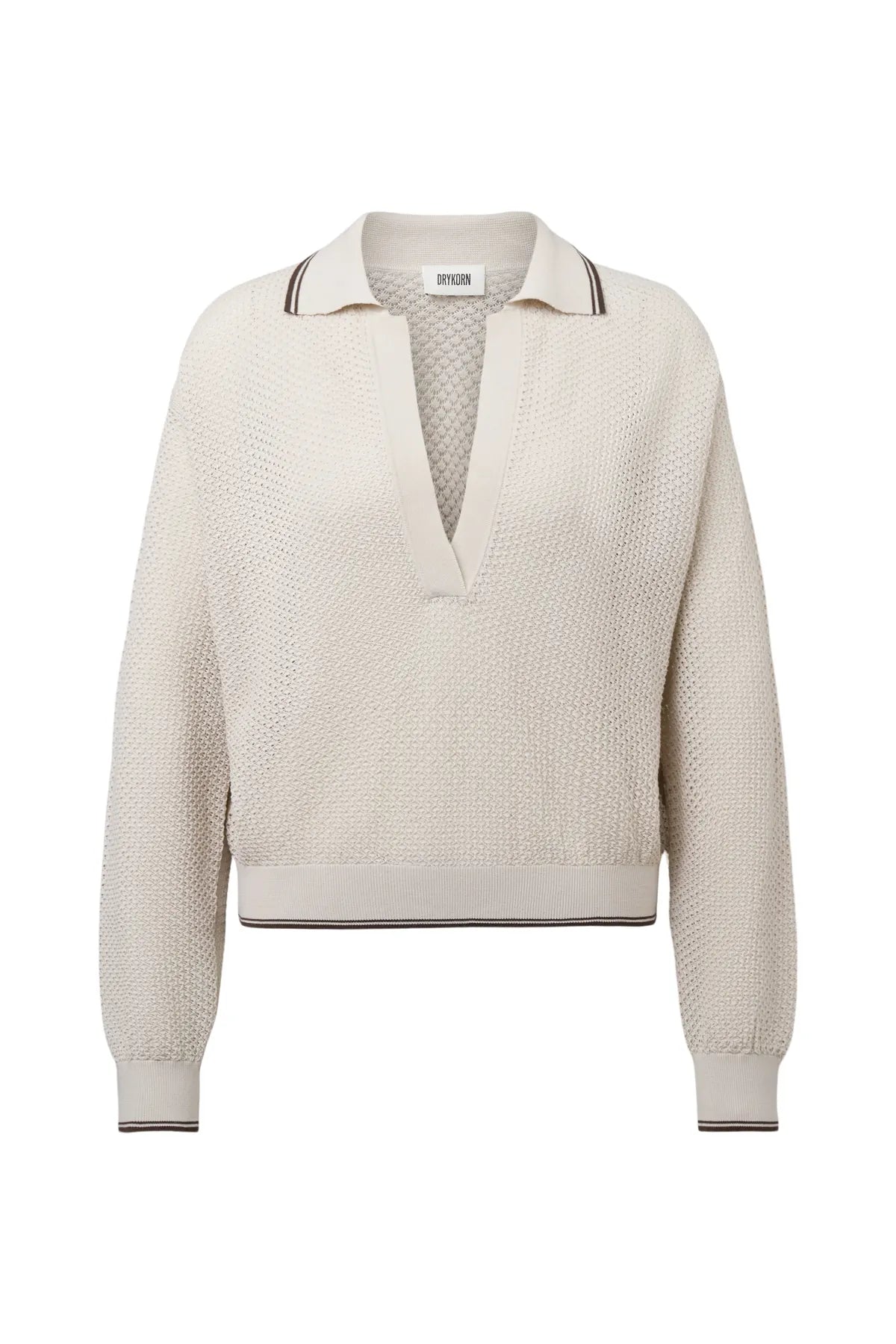 DRYKORN  425181 JORGIA 10  Pullover Strick-Longsleeve beige 1817