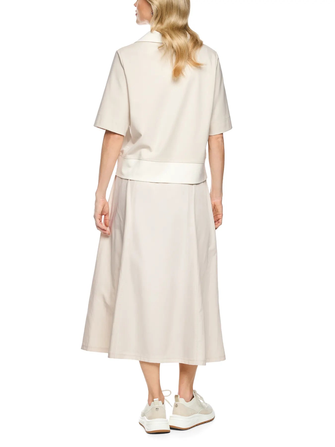 MARC CAIN 
                
                                            BS 53.02 J54 Oversize-Polo mit Troyerkragen smoke