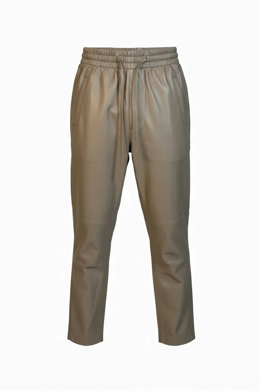 OAKWOOD 63641 GIFT Lederhose im Jogging-Stil MASTIC